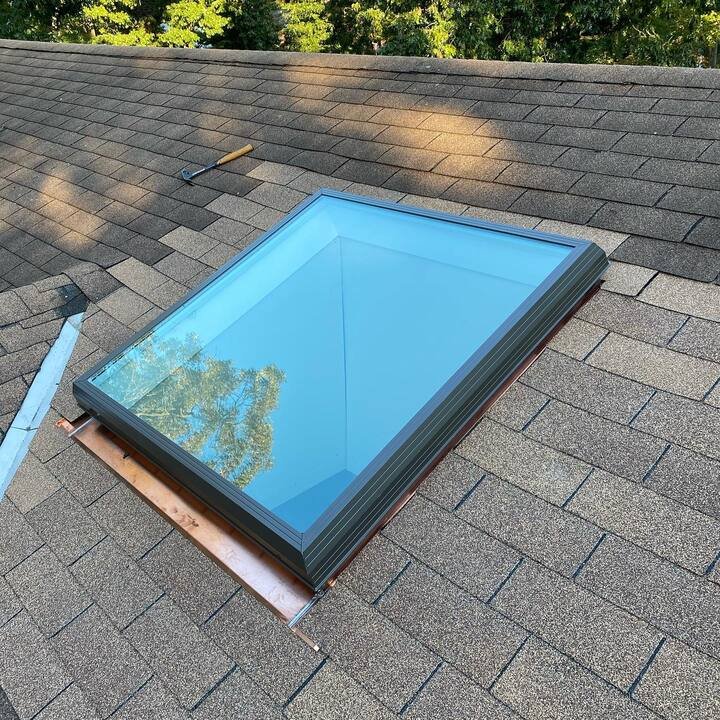 Repairing skylight frames in coastal homes